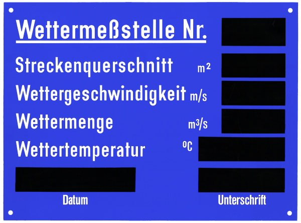 HS Wettermeßstelle 30 x 40 cm